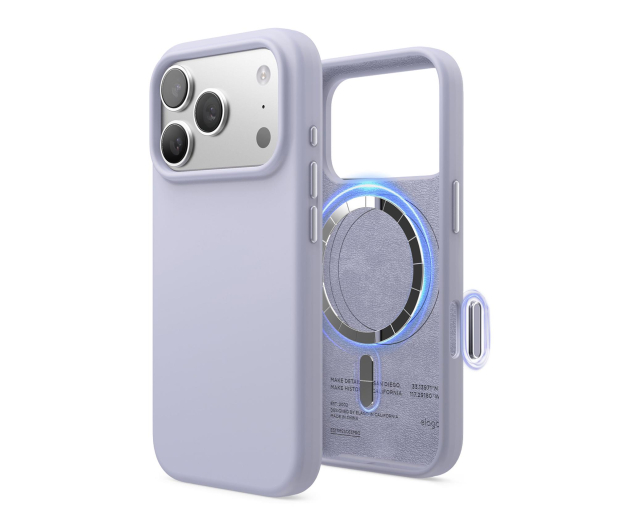 Elago Magsafe Silicon Case do iPhone 17 PRO Soft Purple - 1360509 - zdjęcie